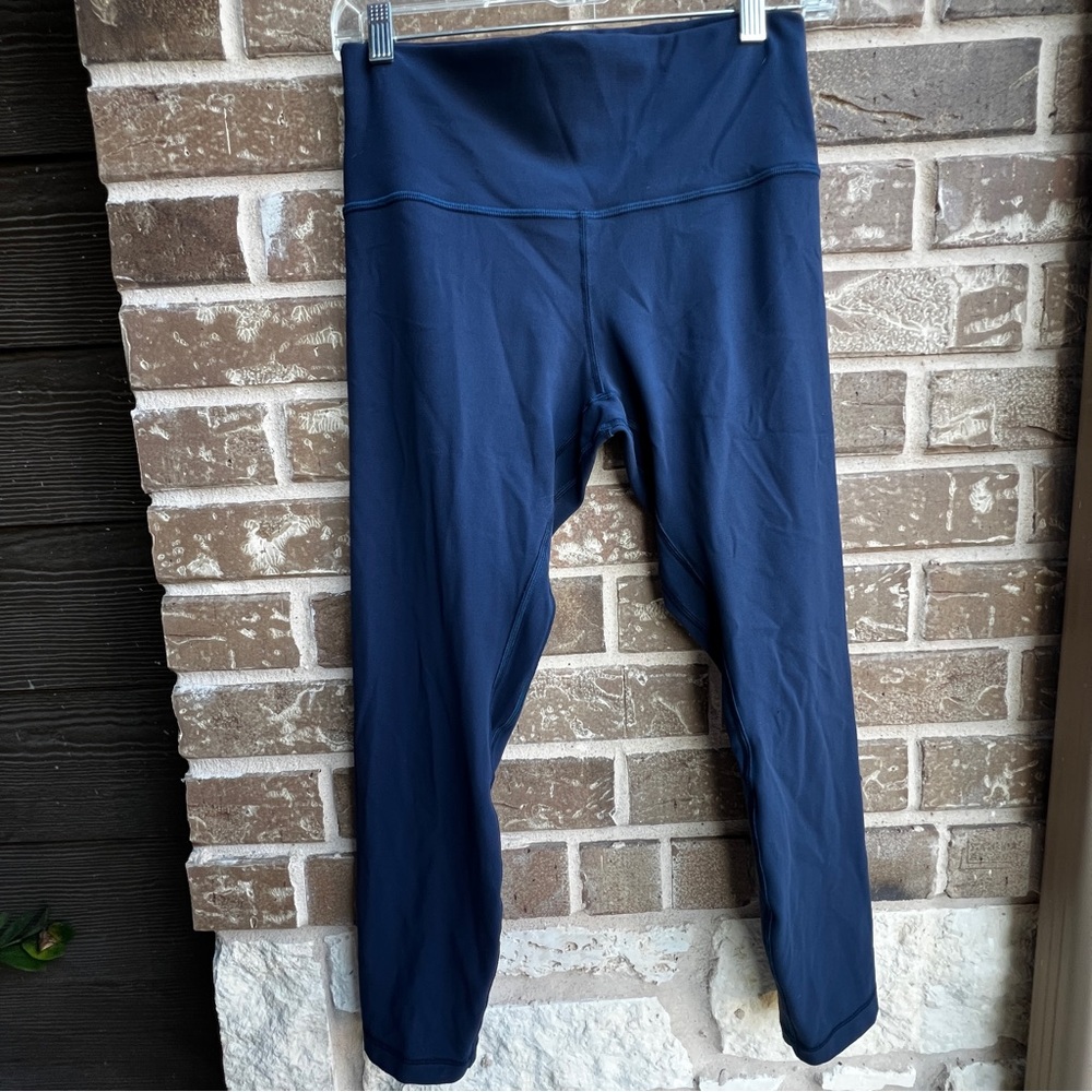 lululemon athletica Align Pant II 25" True Navy, sz 10